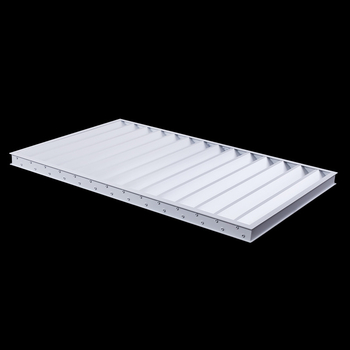 Jaluzele din aluminiu pentru perete exterior, rezistente la ploaie, ventilație exterioară