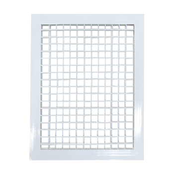 Difuzor de aer din aliaj de aluminiu cu lamele, pentru ventilație centrală interioară, cu un singur sau dublu strat, rezistent la ploi