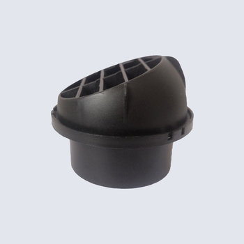 Accesoriu 75 mm pentru ieșire circulară de aer, pentru încălzitor auto și climatizare, gură de aer rotativă pătrată