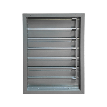 Grilă din aliaj de aluminiu cu port de inspecție – ventilație manuală, impermeabilă, anticorozivă