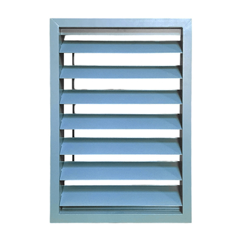 Grilă din aliaj de aluminiu cu port de inspecție – ventilație manuală, impermeabilă, anticorozivă