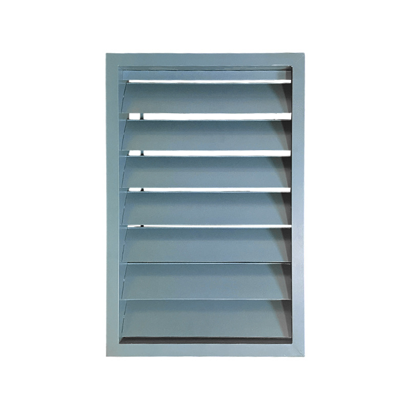 Grilă din aliaj de aluminiu cu port de inspecție – ventilație manuală, impermeabilă, anticorozivă