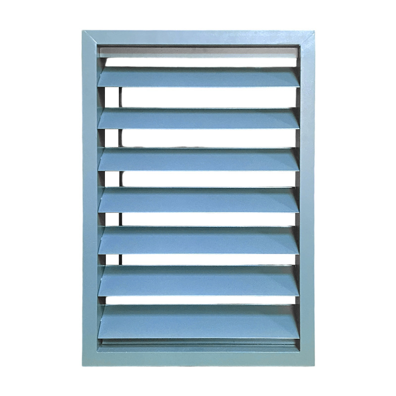 Grilă din aliaj de aluminiu cu port de inspecție – ventilație manuală, impermeabilă, anticorozivă