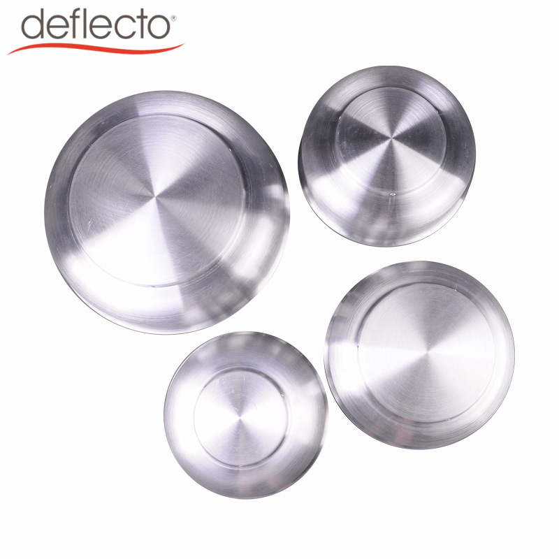Ventilație exterioară de perete cu capac de ploaie din aluminiu, gură sferică de ventilație pentru acoperiș, design cu două straturi