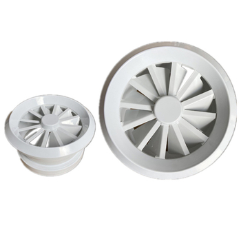 Orificiu de aer spiral din aliaj de aluminiu, ventilator electric integrat, control al temperaturii