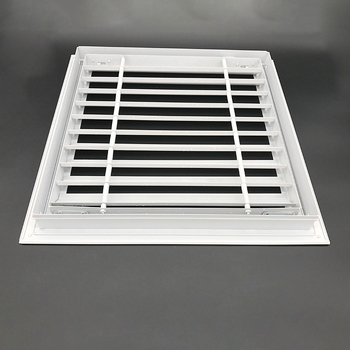 Gură de aer cu lamele din aliaj de aluminiu pentru aer condiționat, cu acces pentru întreținere, design cu un singur rând