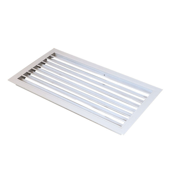 Orificiu de aer cu lamele din aliaj de aluminiu, un singur strat