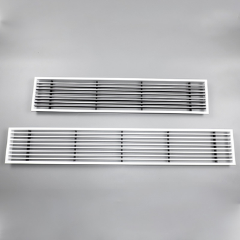 Grile de ventilație din ABS, linie albă, design liniar, mai multe stiluri, personalizabile, calitate garantată
