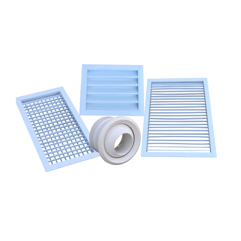 Jaluzea exterioară din aliaj de aluminiu pentru ventilația centralei de climatizare – intrare și ieșire a aerului