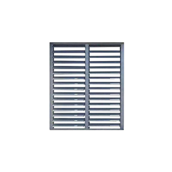 Jaluzele electrice din aliaj de aluminiu pentru pereți exteriori – rezistente la apă, fixate la ferestre