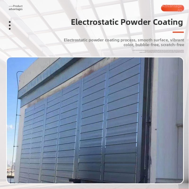 Jaluzele electrice din aliaj de aluminiu pentru pereți exteriori – rezistente la apă, fixate la ferestre