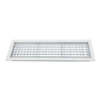 Ventilație cu lame duble pentru aer condiționat central, aliaj de aluminiu, decor exterior pentru perete