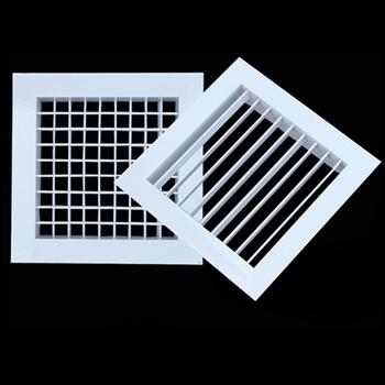 Lameli din aluminiu pentru perete exterior – ventilație rezistentă la ploaie pentru climatizare, grilă de evacuare și retur al aerului