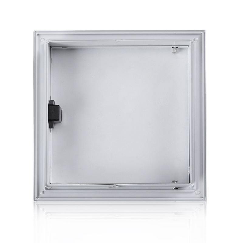 Panou de acces cu ușă pentru echipament de ventilație, ventilație mecanică, conductă de aer în plafon, aliaj de aluminiu