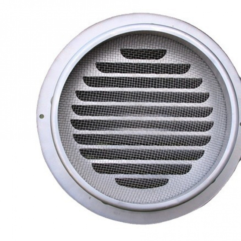 Capac de ventilație din oțel inoxidabil cu lame pentru ieșirea de aer a peretelui exterior, protecție împotriva ploilor și respirabil