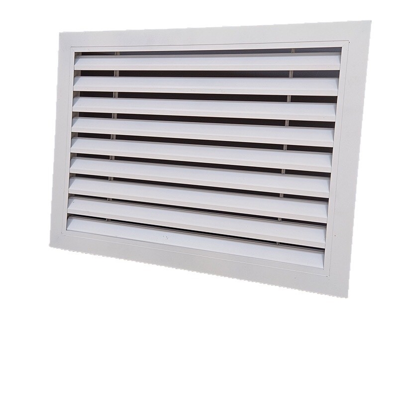Capac termic din aliaj de aluminiu cu lamele, capac pentru distribuția apei și capac pentru aer condiționat, aer ieșire și intrare, model NQZ-TS-600x600