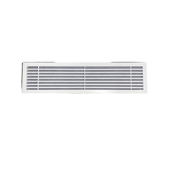 Grilă de aer central din aliaj de aluminiu, lameli liniare într-un singur strat