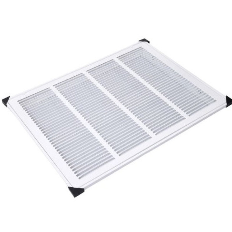Grilaj de retur din oțel galvanizat cu ușă detașabilă și capac de ventilație în cadru, admisie aer rece HVAC