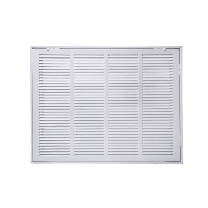Grilaj de retur din oțel galvanizat cu ușă detașabilă și capac de ventilație în cadru, admisie aer rece HVAC