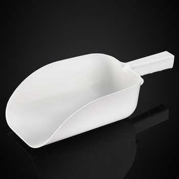 Set de linguri din plastic transparent albastre – multifuncțional, pentru făină, gheață, ceai și zahăr, aluat, alimente și orez