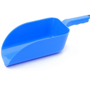 Set de linguri din plastic transparent albastre – multifuncțional, pentru făină, gheață, ceai și zahăr, aluat, alimente și orez