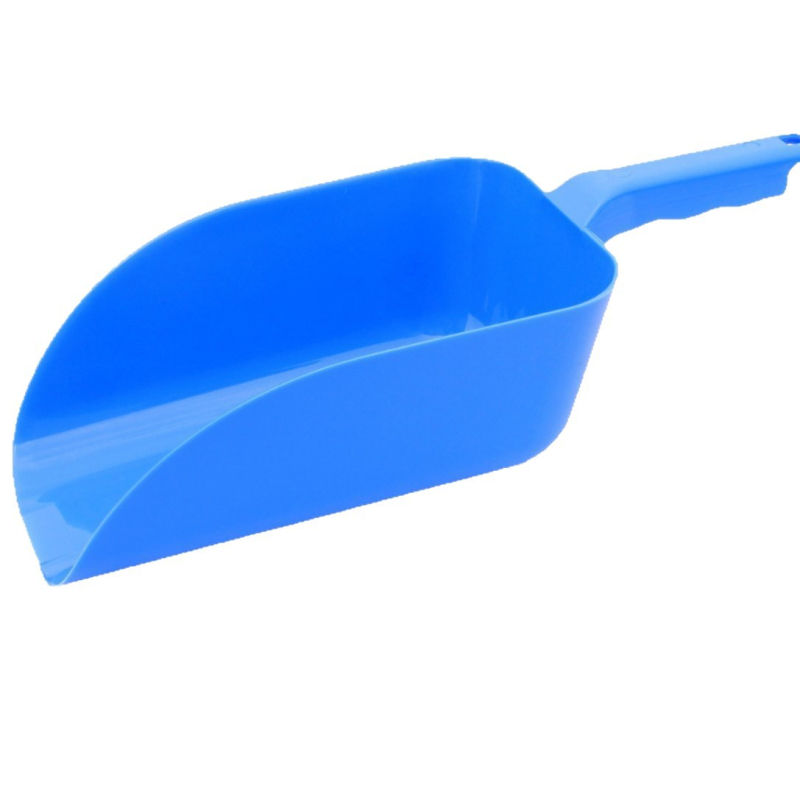 Set de linguri din plastic transparent albastre – multifuncțional, pentru făină, gheață, ceai și zahăr, aluat, alimente și orez