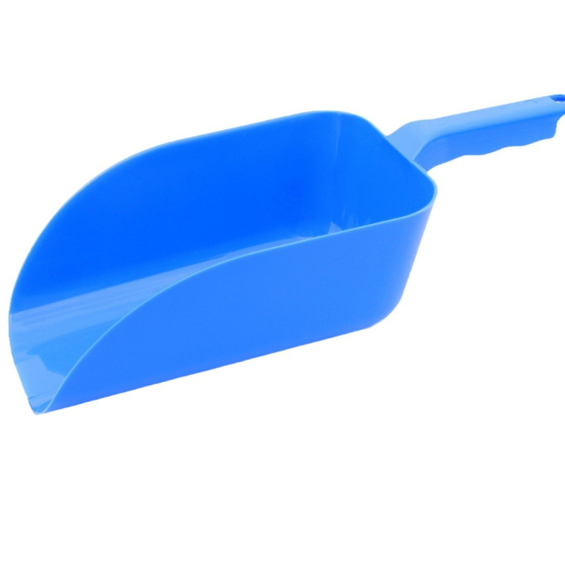 Set de linguri din plastic transparent albastre – multifuncțional, pentru făină, gheață, ceai și zahăr, aluat, alimente și orez