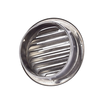 Cap de aer din oțel inoxidabil 304, cu clapetă, pentru evacuarea exterioară a hotei