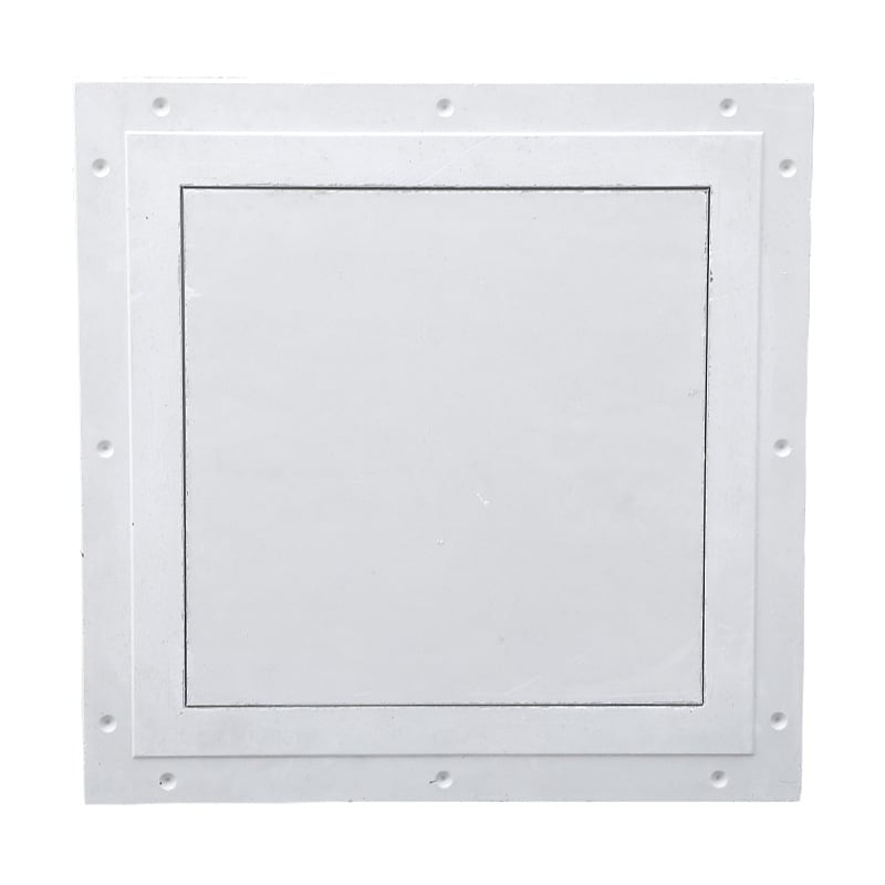 Panou de acces din gips cu margine dublă din aluminiu, în diverse dimensiuni.