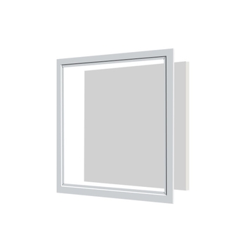 Panou de acces din aliaj de aluminiu, cu acționare prin apăsare și magnet pentru pereți, țevi și plafoane