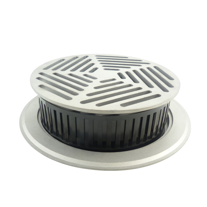 Orificiu circular de podea din aluminiu