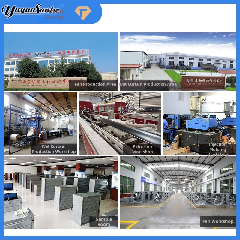 Fereastră laterală de ventilație din plastic ABS pentru ferme avicole — intrare aer