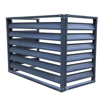 Capac pentru unitatea exterioară de aer condiționat cu grilă lamelară din aliaj de aluminiu-zinc