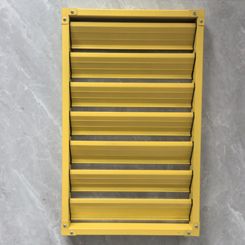 Capac pentru unitatea exterioară de aer condiționat cu grilă lamelară din aliaj de aluminiu-zinc