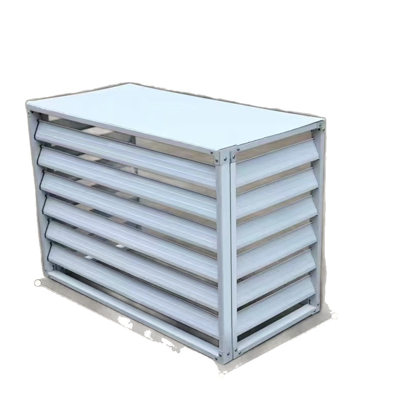 Capac pentru unitatea exterioară de aer condiționat cu grilă lamelară din aliaj de aluminiu-zinc