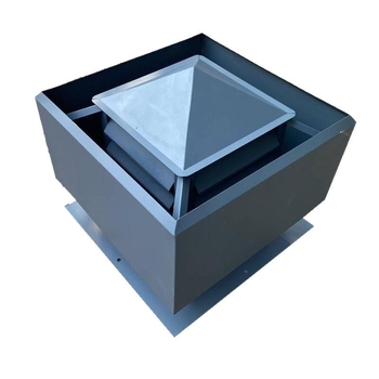 Cap de aer din oțel inoxidabil 316, anti-reflux, cu lamele, un singur strat, lățime 900 mm