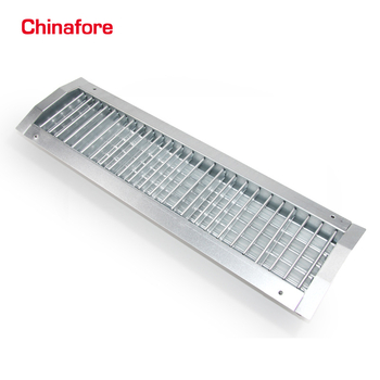 Orificiu de aer din oțel inoxidabil cu două straturi pentru climatizare centrală – grilă de ventilație
