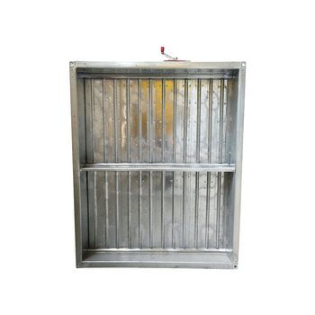 Clapă electrică antifoc pentru ventilație, 280°C, oțel galvanizat, certificare 3C, personalizabilă