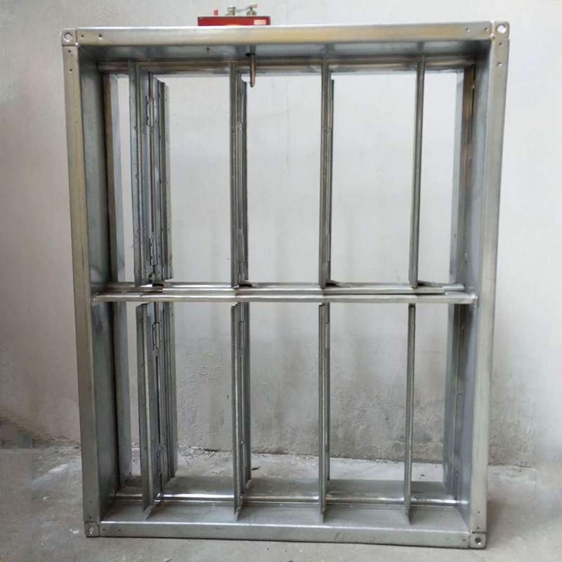 Clapă electrică antifoc pentru ventilație, 280°C, oțel galvanizat, certificare 3C, personalizabilă