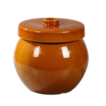 Set retro de vase din lut pentru supă de pui, cu ambalaj premium