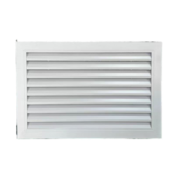 Protecție din aliaj de aluminiu pentru unitatea exterioară a aparatului de climatizare, cu lamele – rezistentă la ploaie, pentru AC central, ieșire de aer și evacuare