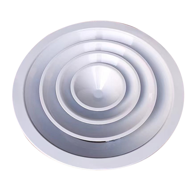 Grilă de ventilație din aliaj de aluminiu pentru pereți exteriori, protecție la ploaie, intrare/ieșire aer, debit reglabil, lamele