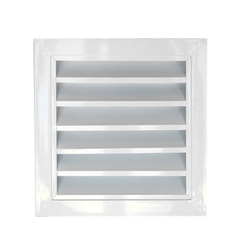 Ventilație cu lamele din aluminiu pentru pereți exteriori, grilă rezistentă la ploaie, gură de ventilație pentru unitatea exterioară a aerului condiționat, cu port de inspecție