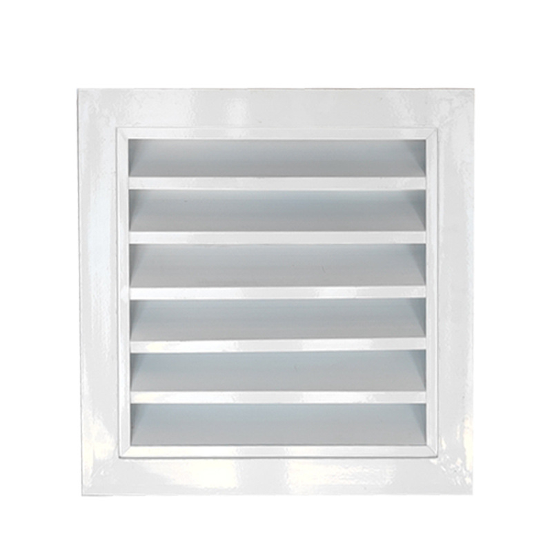 Ventilație cu lamele din aluminiu pentru pereți exteriori, grilă rezistentă la ploaie, gură de ventilație pentru unitatea exterioară a aerului condiționat, cu port de inspecție