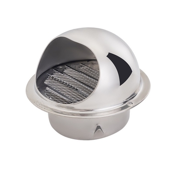 Cap de ventilație exterior din oțel inoxidabil cu protecție la ploaie și plasă anti țânțari