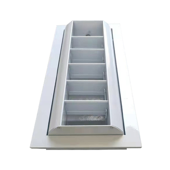 Ventil ABS în formă de tambur, gură de aer din aliaj de aluminiu, dreptunghiulară