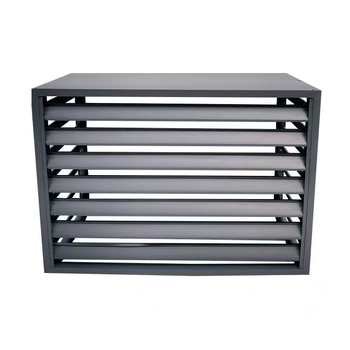 Capac de aer condiționat cu lamele din aliaj de aluminiu, personalizat în fabrică, model 088