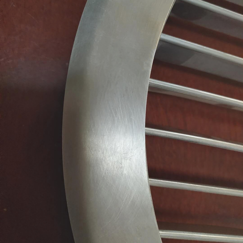 Ventilație circulară personalizată din oțel inoxidabil 304, lamelă într-un singur rând