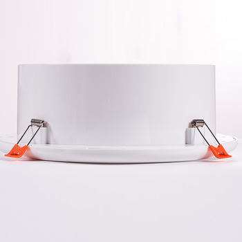 Gură de aer în spirală cu flanșă ABS și clips cu arc, montaj facil, cu plasă anti-insecte