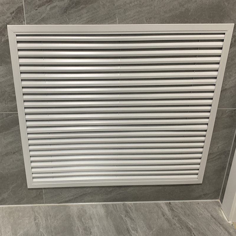 Capac de încălzire din aliaj de aluminiu cu lamele, capac pentru distribuția apei la încălzire prin podea și grilă pentru aer condiționat